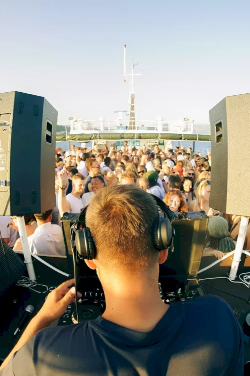 party on the sea split croatia